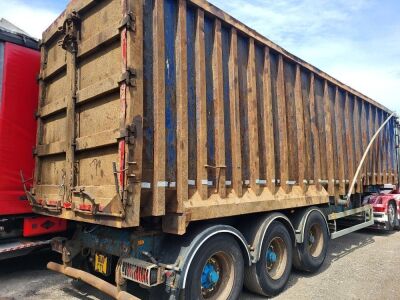 2014 SDC Triaxle Scrap Spec Steel Body Tipping Trailer - 3