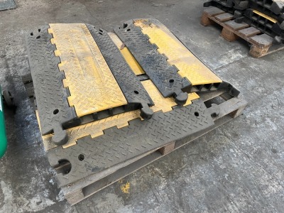 Set of Cable Protector Rubber Mats 