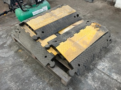 Set of Cable Protector Rubber Mats  - 2