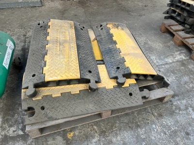 Set of Cable Protector Rubber Mats  - 3