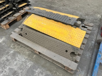 Set of Cable Protector Rubber Mats  - 2