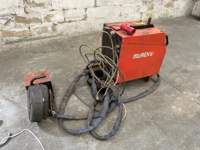 Murex Challenger 386T Welder With Welding Wire 3Phase 