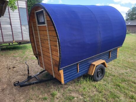 Single Axle Drawbar Shepards Hut
