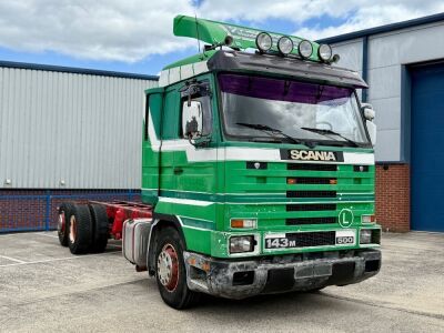 Scania 143M-500 6x2 LHD Chassis Cab 