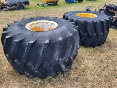2x 67x34-00-25 Wheels & Tyres