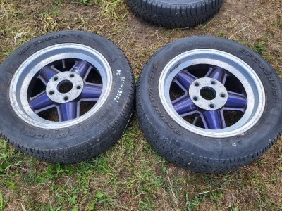 2x MG Rims & Tyres