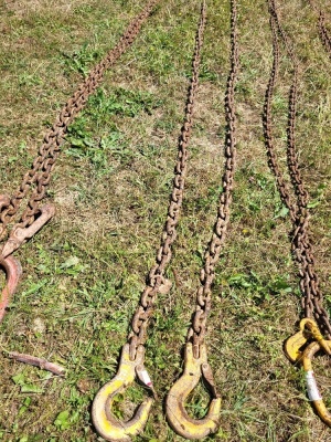 Lashing Chain c/w: Safety Hooks