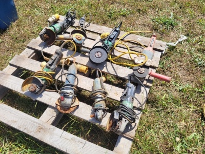 Quantity of 110v Grinders - 2