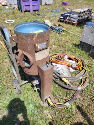 Shot Blasting Pressure Vessel & Pipes