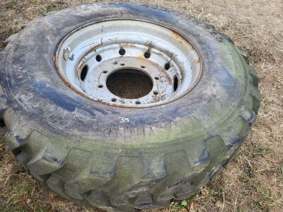 1x 400/70r.22.5 Wheel & Tyre