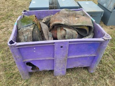 Stillage of Misc Heavy Duty Slings