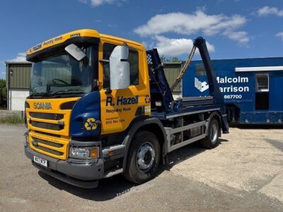 2017 Scania P250 4x2 Telescopic Skip Loader