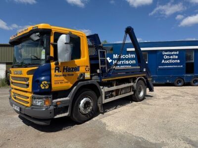 2017 Scania P250 4x2 Telescopic Skip Loader