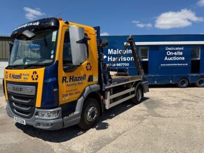 2022 DAF LF180 4x2 Telescopic Skip Loader