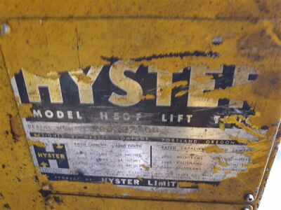 Hyster H50F Diesel Forklift - 5