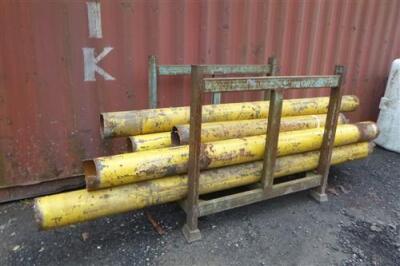 Qty of Steel Pipes + Stillage