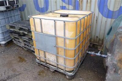 Qty of IBC's + Plastic Tank - 3