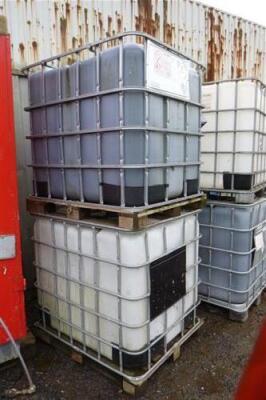 Qty of IBC's + Plastic Tank - 6