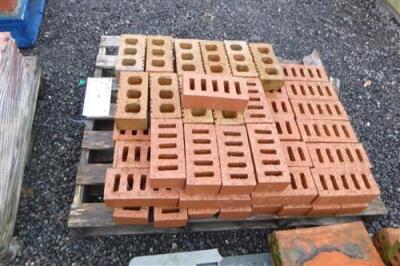 6 x Pallets of Unused + Reclaimed Bricks + Capstones - 3