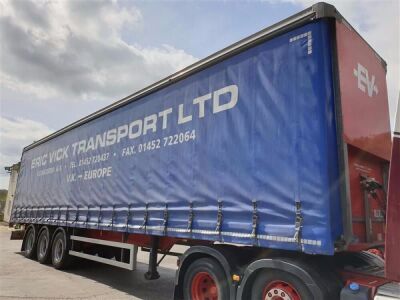 2018 Montracon Triaxle Curtainside Trailer