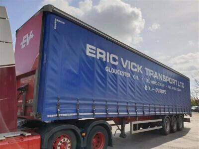 2018 Montracon Triaxle Curtainside Trailer - 2