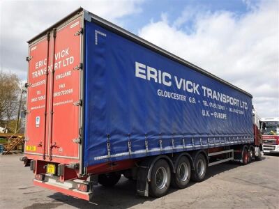 2018 Montracon Triaxle Curtainside Trailer - 3