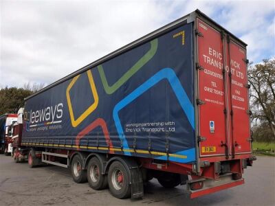 2016 Montracon Triaxle Curtainside Trailer