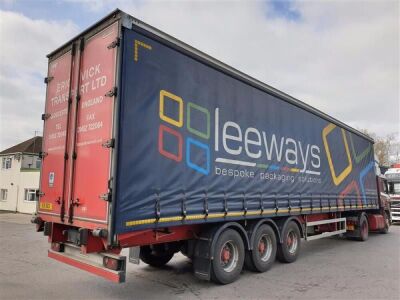 2016 Montracon Triaxle Curtainside Trailer - 3