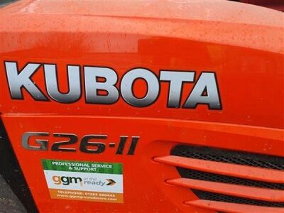 2018 Kubota G26-11 Twin Cut Tractor Mower - 11