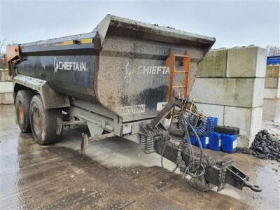 2019 Chieftain 26 ton Tandem Axle Dump Trailer