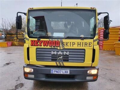 2007 MAN 8 180 4x2 7.5 ton Telescopic Skip Loader - 6