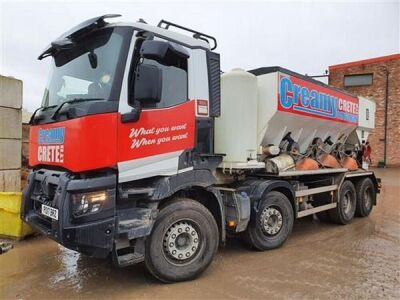 2017 Renault C430 8x4 Volumetric Mixer - 2