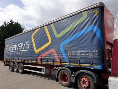 2015 Montracon Triaxle Curtainside Trailer