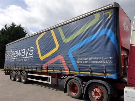 2015 Montracon Triaxle Curtainside Trailer