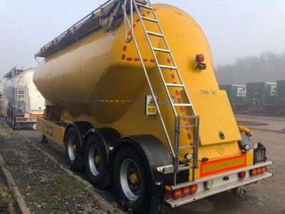 2015 Feldbinder 40m³ 3 Pot Cement Tanker Trailer - 4