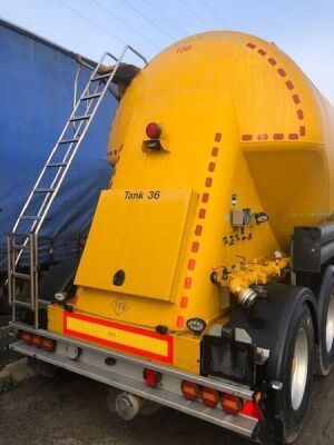 2015 Feldbinder 40m³ 3 Pot Cement Tanker Trailer - 5