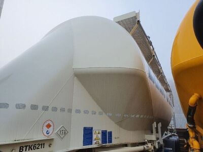 2012 Feldbinder 36m³ 2 Pot Cement Tanker Trailer - 4