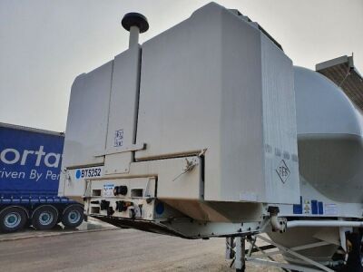 2012 Feldbinder 36m³ 2 Pot Cement Tanker Trailer - 2