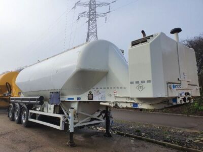 2012 Feldbinder 36m³ 2 Pot Cement Tanker Trailer - 3