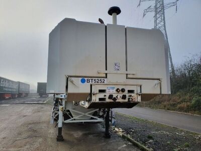 2012 Feldbinder 36m³ 2 Pot Cement Tanker Trailer - 4