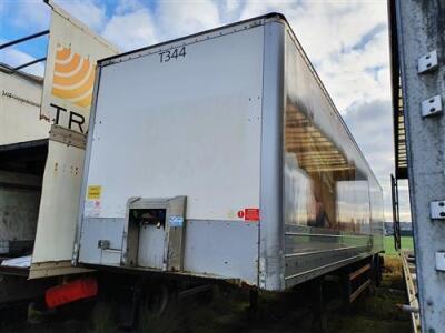 2008 Montracon Tandem Axle Insulated Box Van Trailer