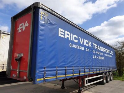 2015 Montracon Triaxle Curtainside Trailer - 2