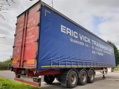 2015 Montracon Triaxle Curtainside Trailer - 4