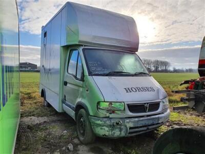 2002 Vauxhall 3500 Horsebox