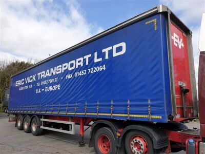 2015 Montracon Triaxle Curtainside Trailer