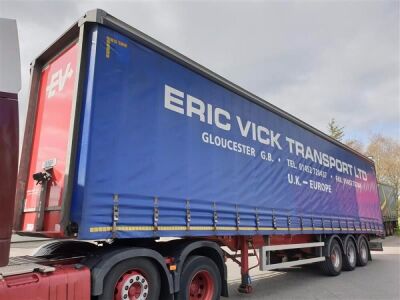 2015 Montracon Triaxle Curtainside Trailer - 2