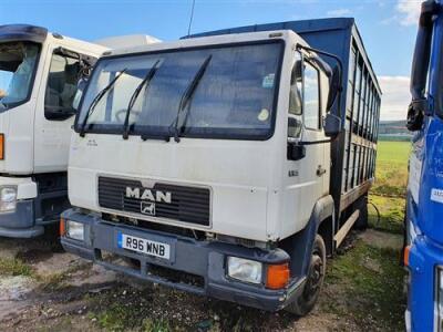 1997 MAN 8-163 4x2 Flat - 14