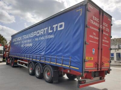 2015 Montracon Triaxle Curtainside Trailer - 4