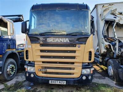 2007 Scania R420 6x2 Flat - 20