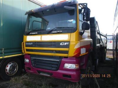 2010 DAF CF85 360 8x4 Tipper